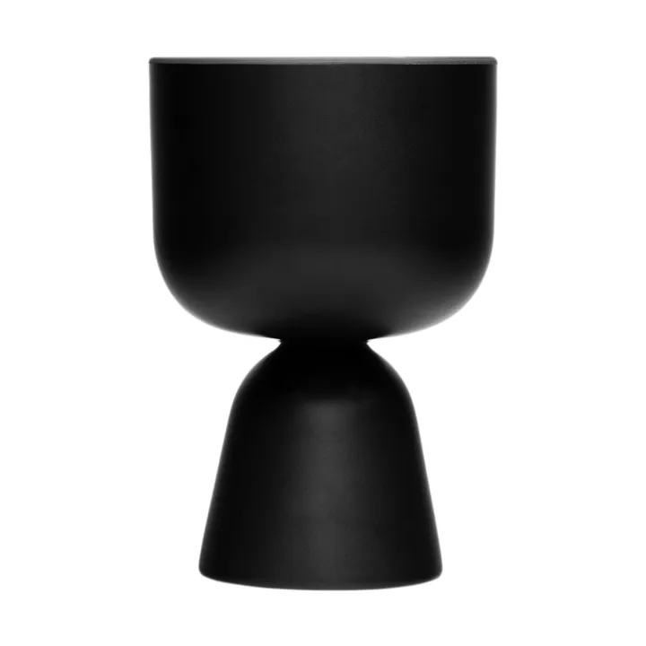 Maceta Nappula - Negro mate, 19 x 12,5 cm - Iittala