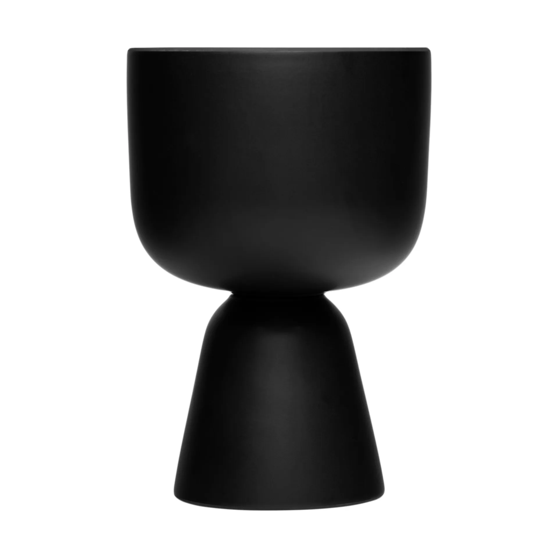Maceta Nappula, Negro mate, 23 × 15,5 cm Iittala
