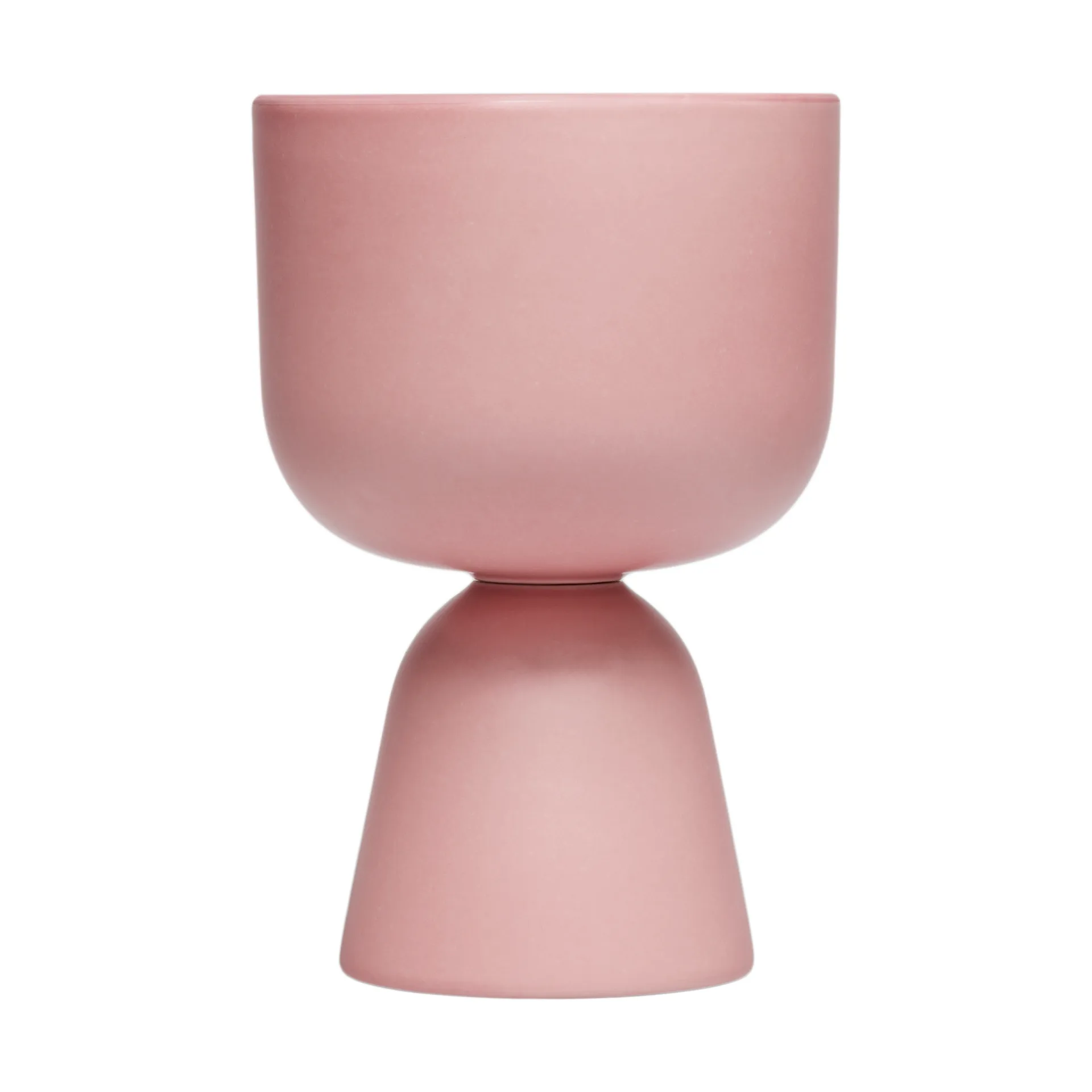 Maceta Nappula, Rosa mate, 19 × 12,5 cm Iittala