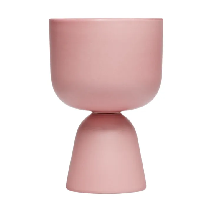 Maceta Nappula - Rosa mate, 19 × 12,5 cm - Iittala