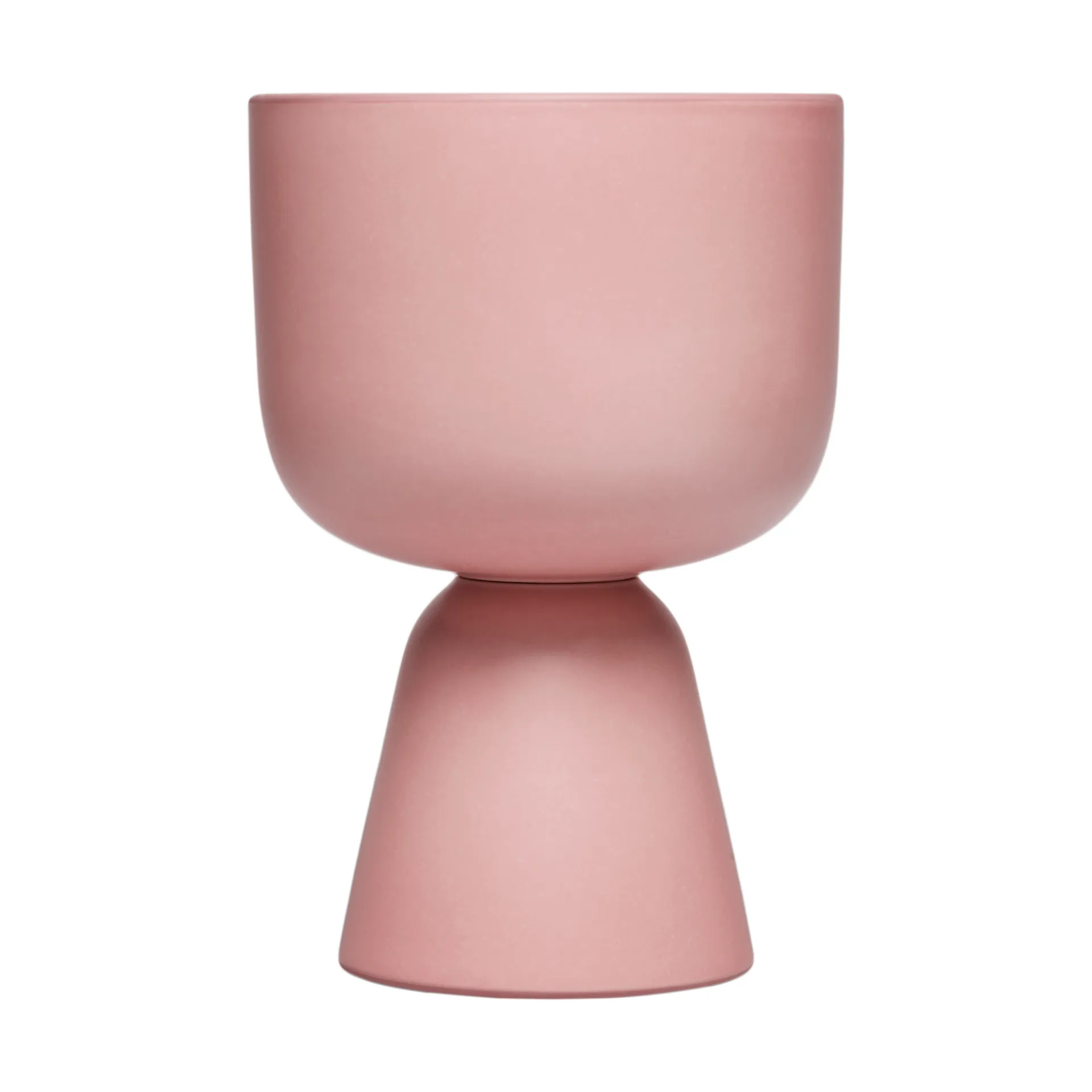 Maceta Nappula, Rosa mate, 23 × 15,5 cm Iittala
