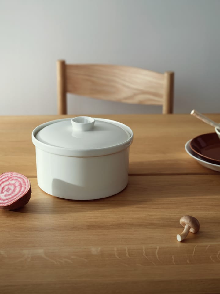 Olla con tapa Teema 2,3 l, Blanco Iittala