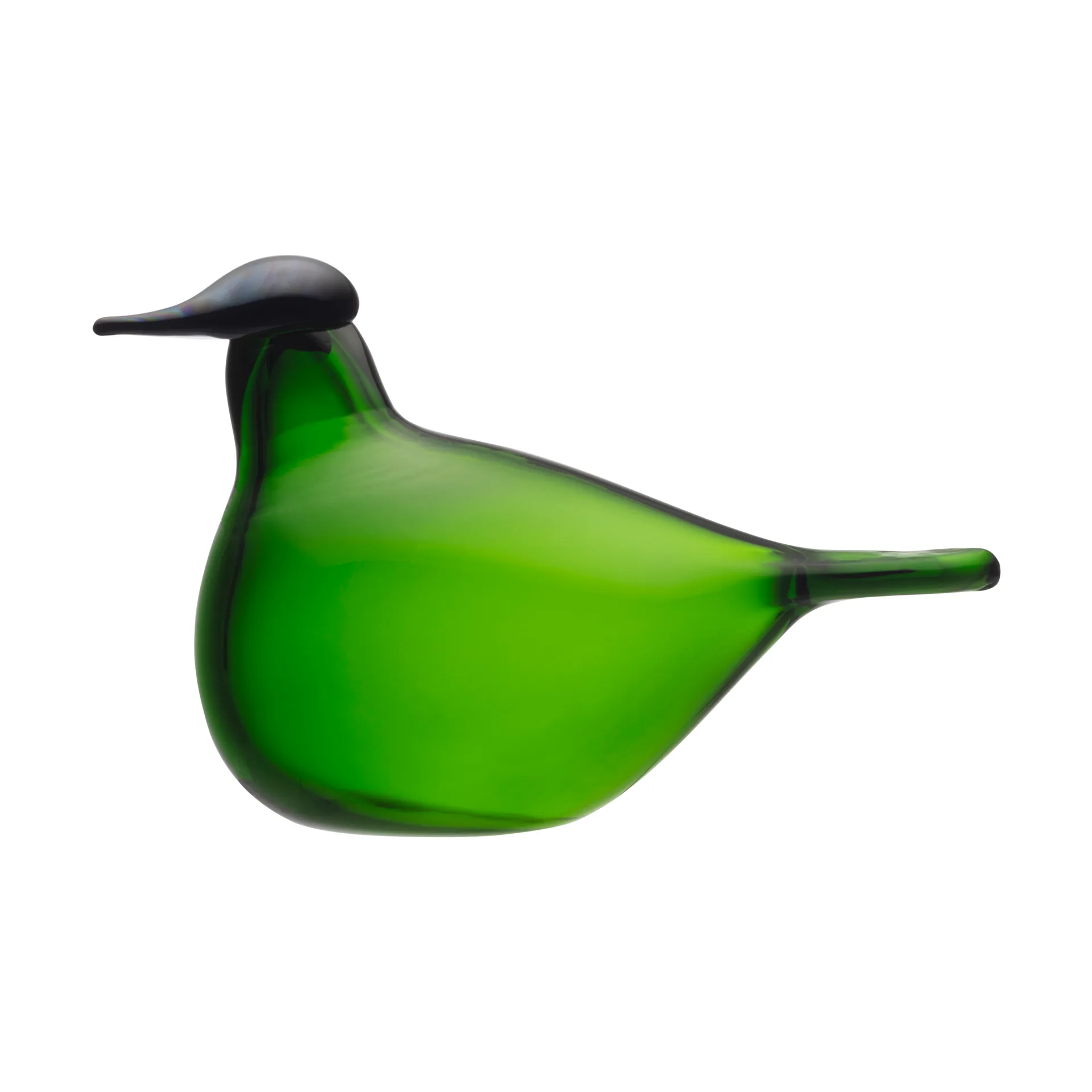 Pájaro de vidrio Chiffchaff , Verde, 13×8 cm Iittala
