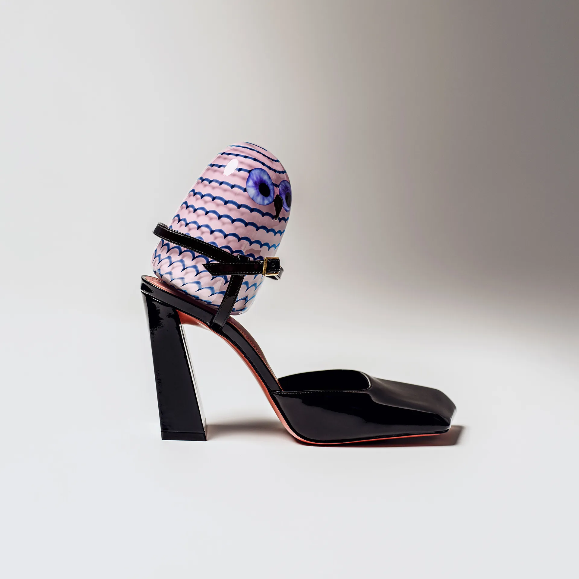 Pájaros por Toikka pequeño búho, Lila claro Iittala