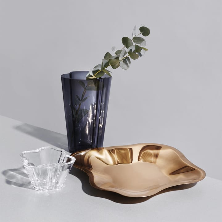 Plato Alvar Aalto oro rosado, pequeño (358 mm) Iittala