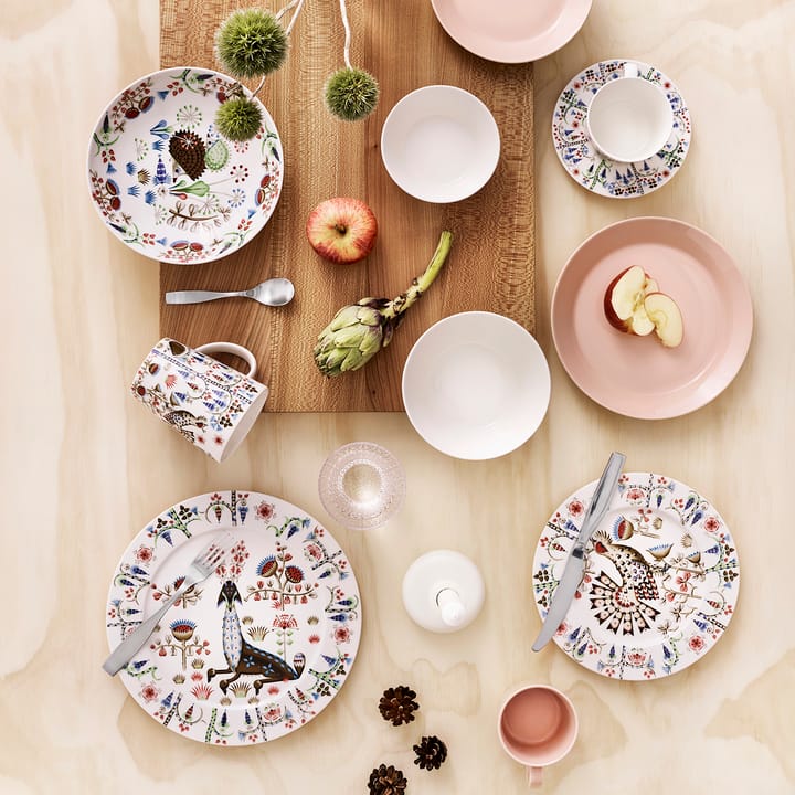 Plato de café Taika Siimes 15 cm, blanco Iittala