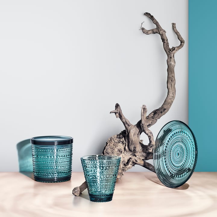 Plato de postre Kastehelmi Ø17 cm, azul mar Iittala