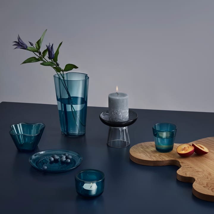 Plato de postre Kastehelmi Ø17 cm, azul mar Iittala