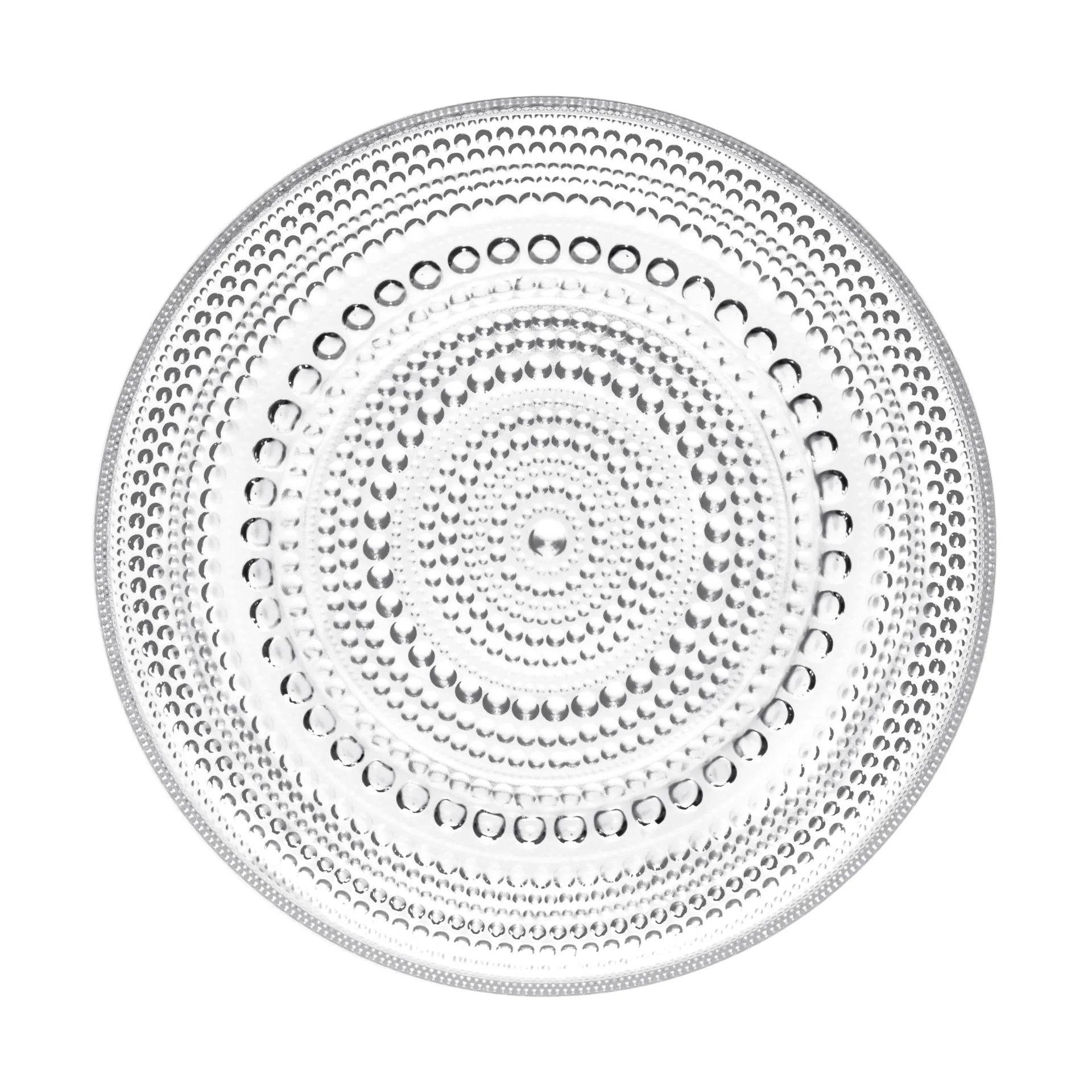 Plato de postre Kastehelmi Ø17 cm, transparente Iittala