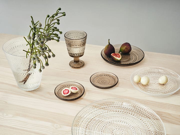 Plato de postre Kastehelmi Ø17 cm, transparente Iittala