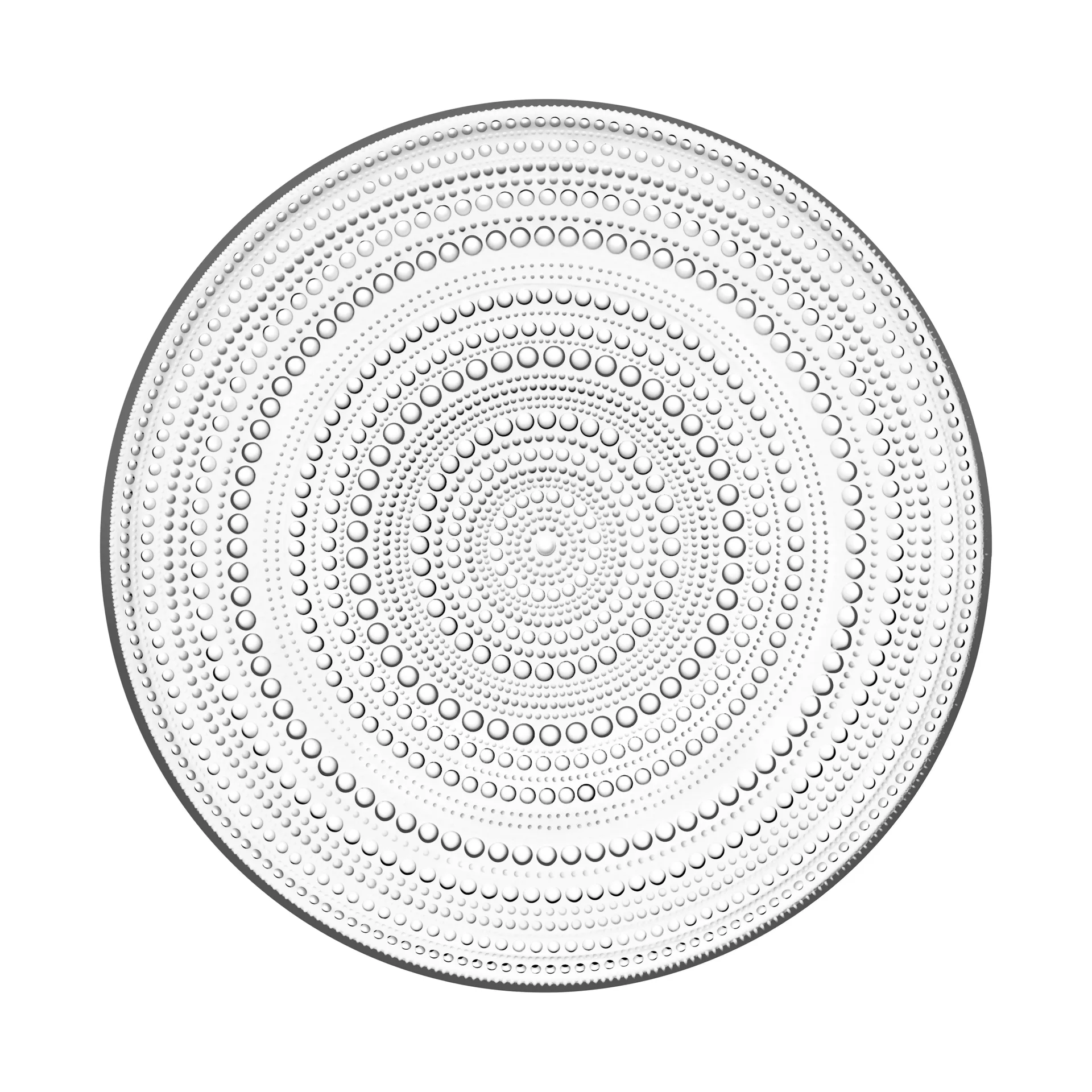 Plato grande Kastehelmi 31,5 cm, transparente Iittala