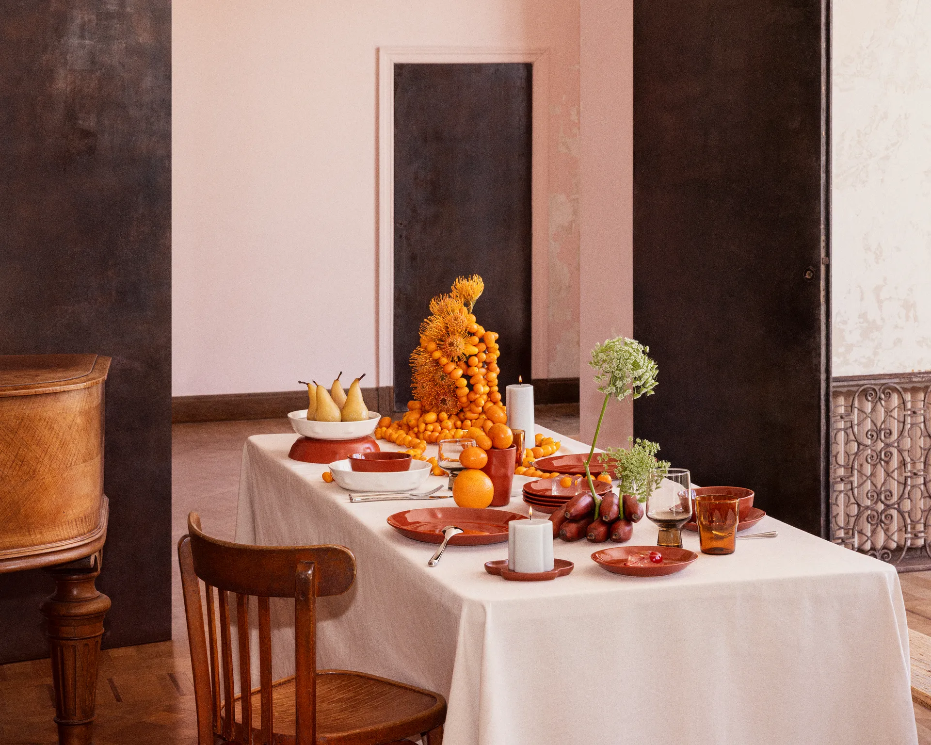 Plato hondo Solare Ø22 cm, Terracota Iittala