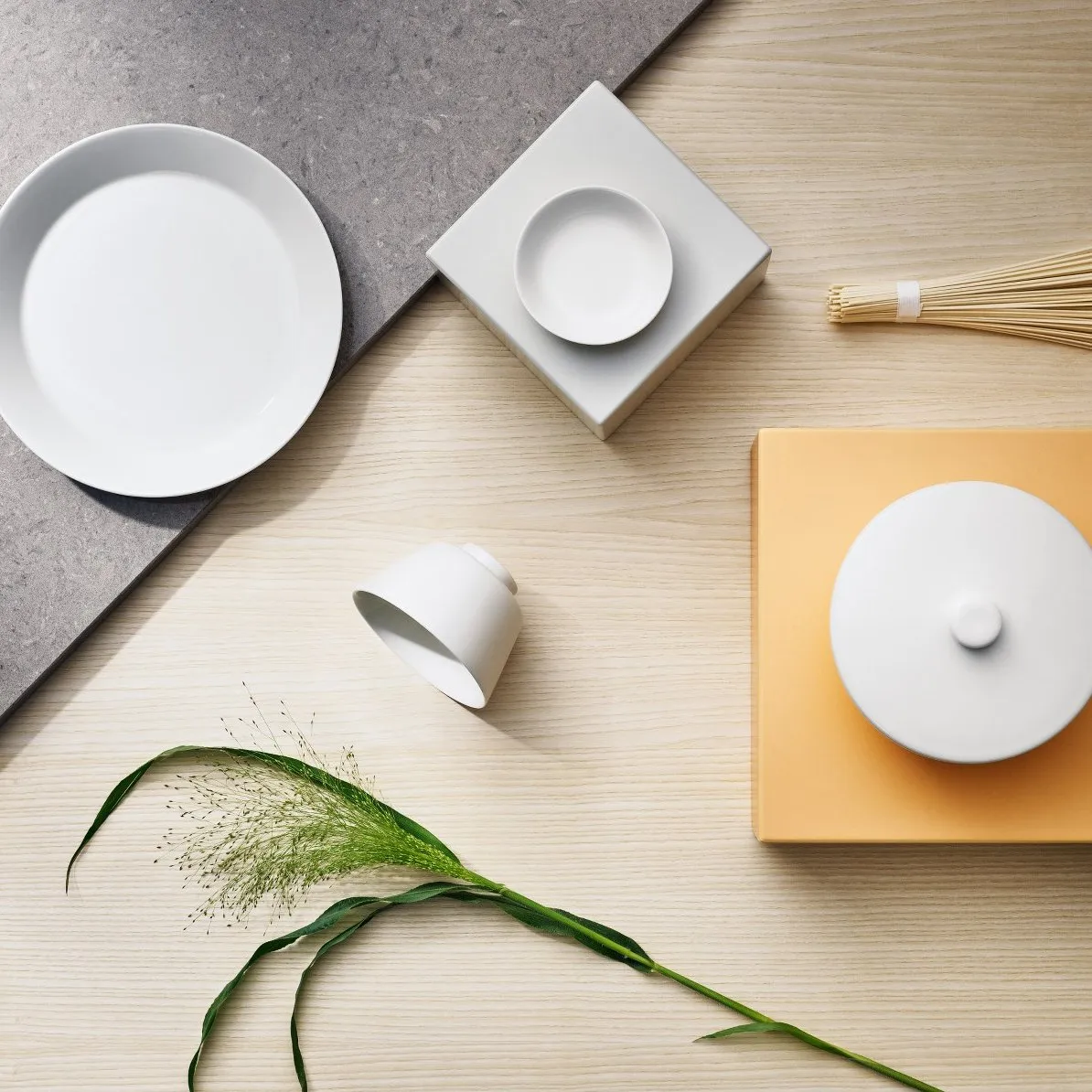 Plato hondo Teema Tiimi Ø9 cm, blanco Iittala