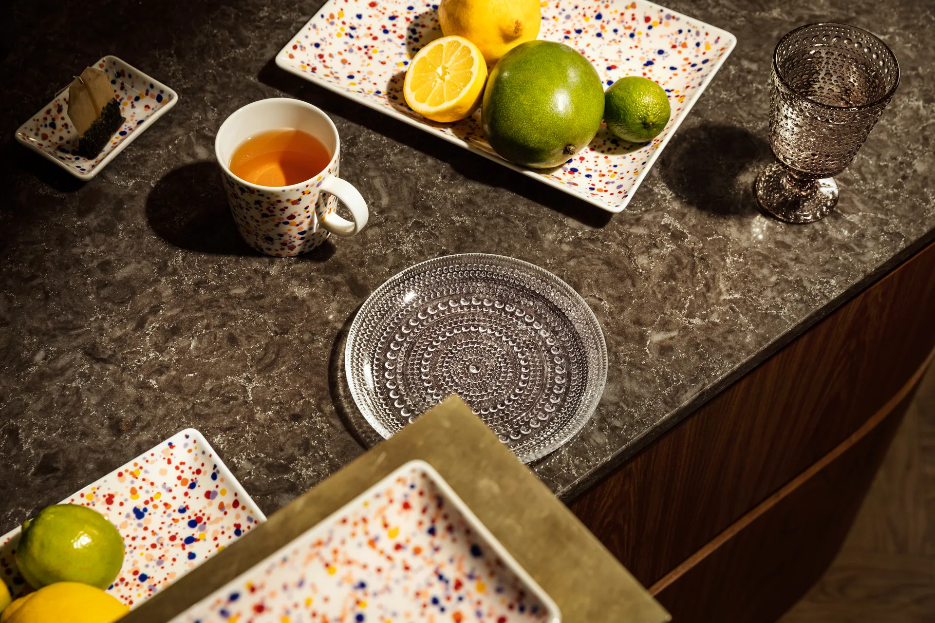Plato Oiva Toikka Helle A7 7x10 cm, amatista Iittala