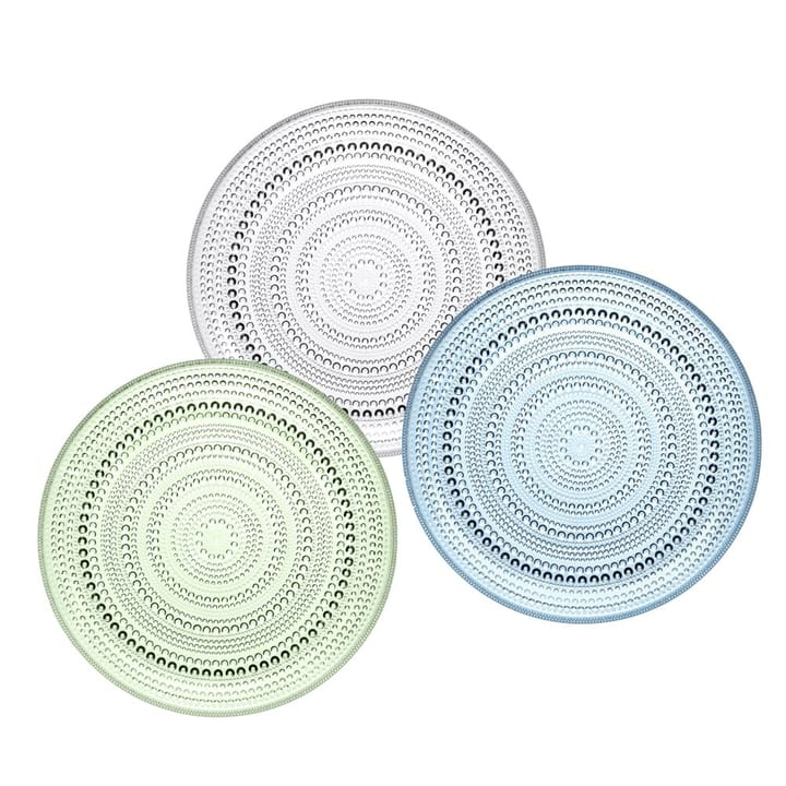 Plato pequeño Kastehelmi Ø24,8 cm, transparente Iittala