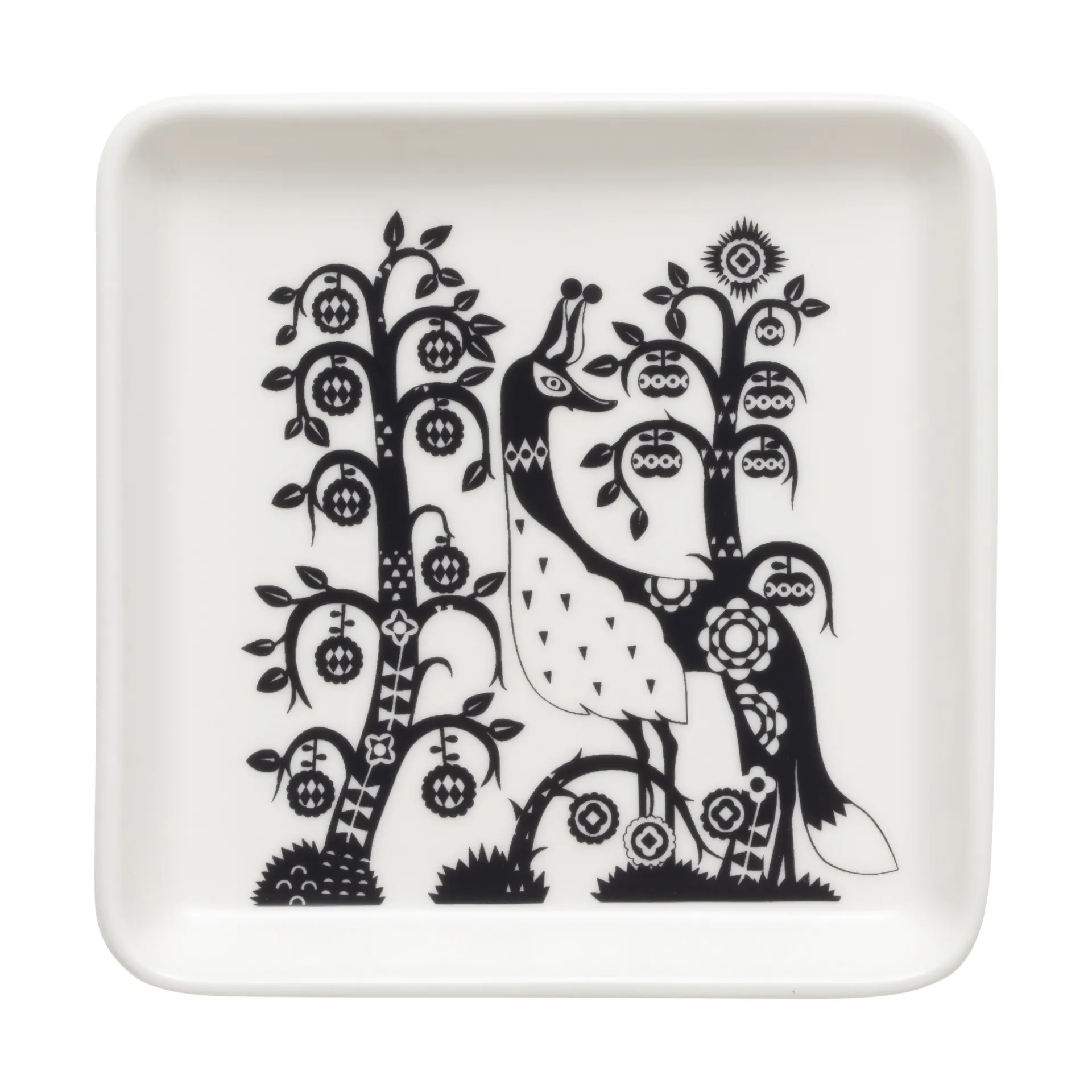 Plato Taika 12x12 cm, Negro Iittala