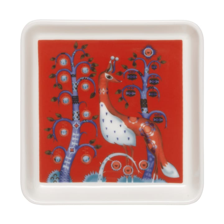Plato Taika 12x12 cm - Rojo - Iittala
