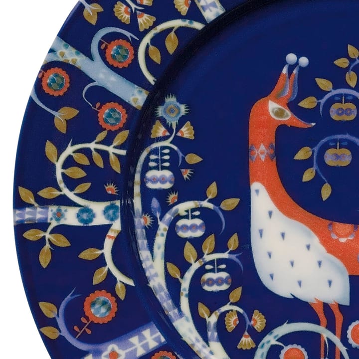 Plato Taika Ø22 cm, azul Iittala