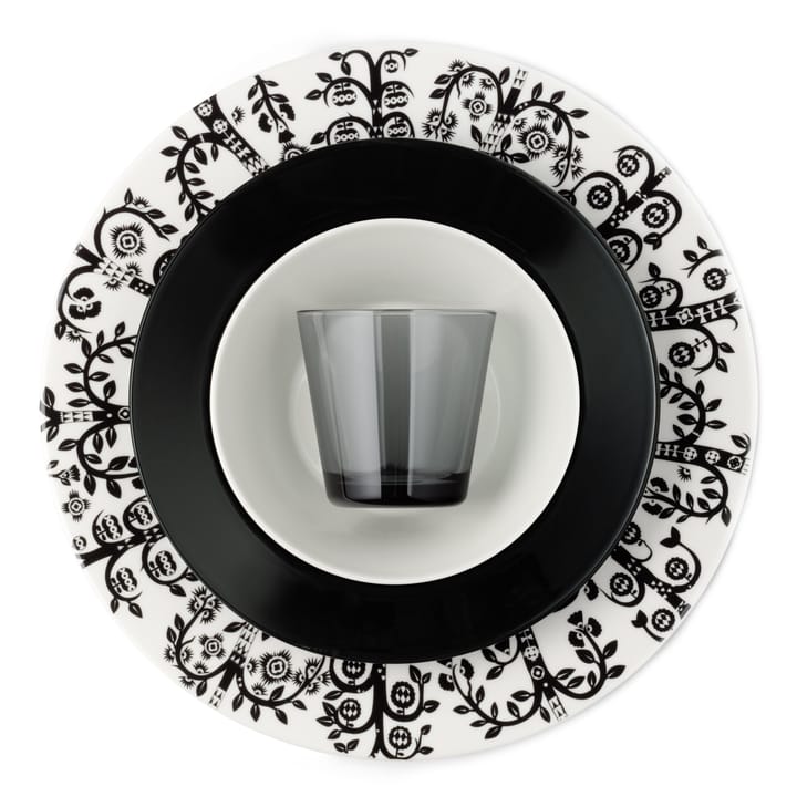 Plato Taika Ø27 cm, negro Iittala