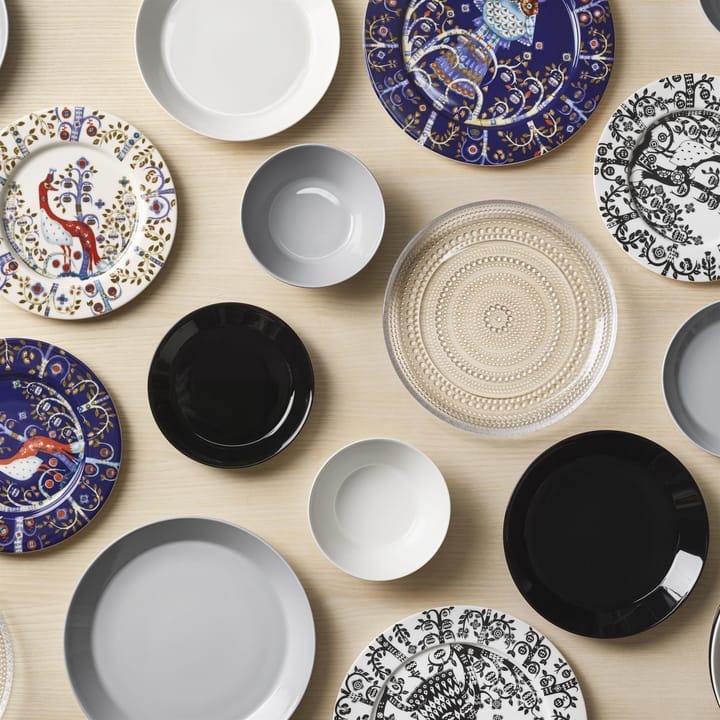 Plato Taika Ø27 cm, negro Iittala
