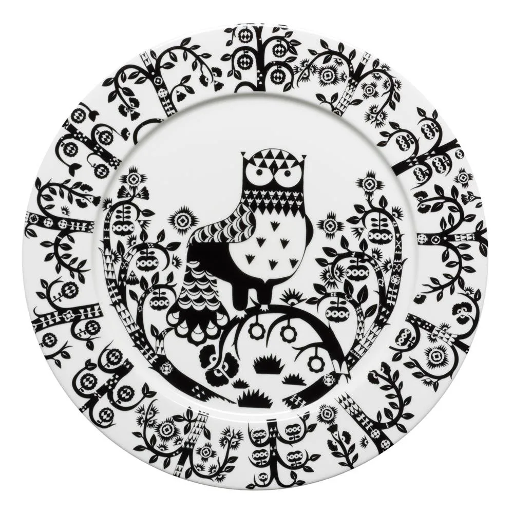 Plato Taika Ø30 cm, negro Iittala