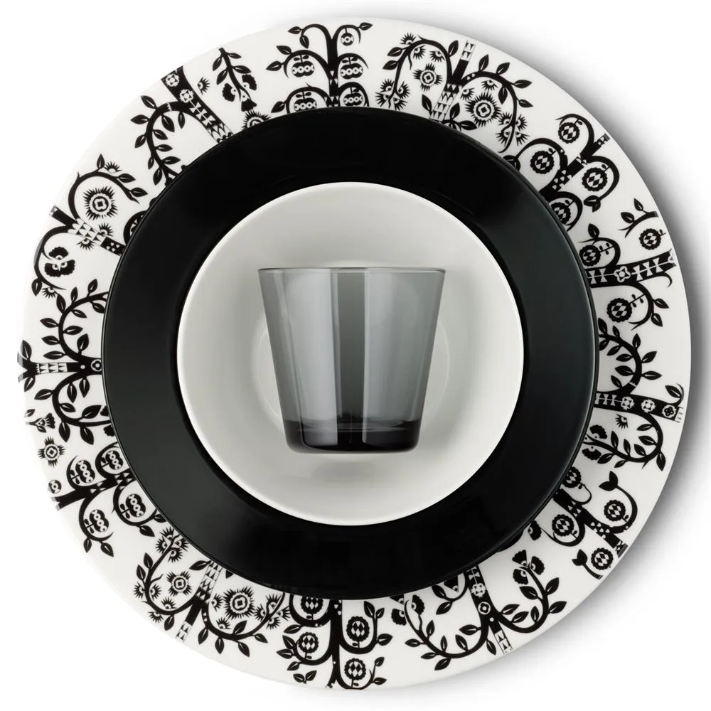 Plato Taika Ø30 cm, negro Iittala