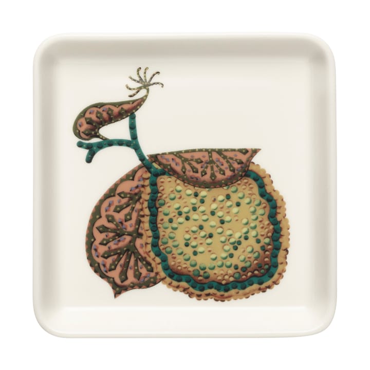 Plato Taika Sato 12x12 cm - Blanco-multicolor - Iittala