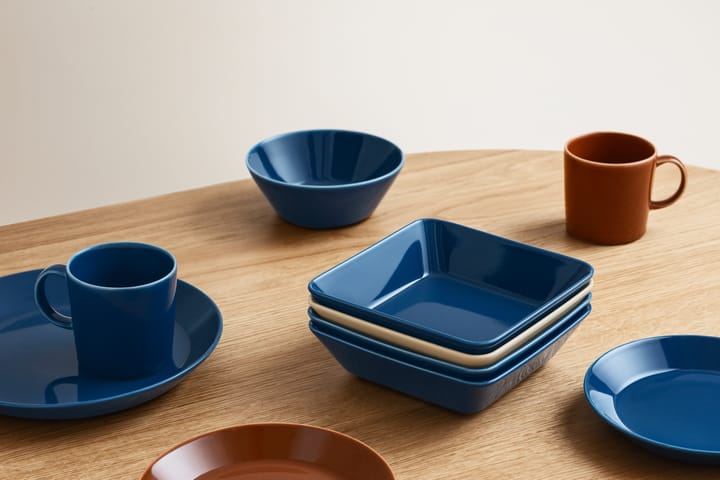 Plato Teema, 16x16 cm, azul vintage Iittala