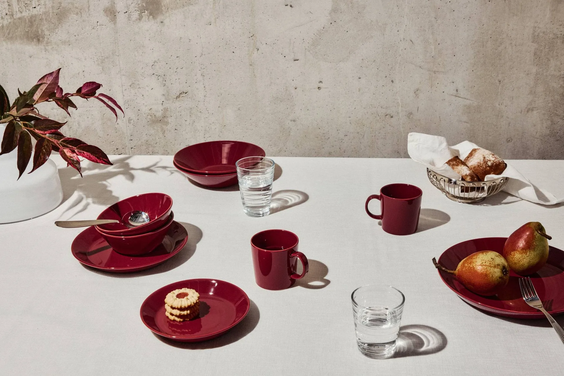 Plato Teema Ø21 cm, Cereza Iittala