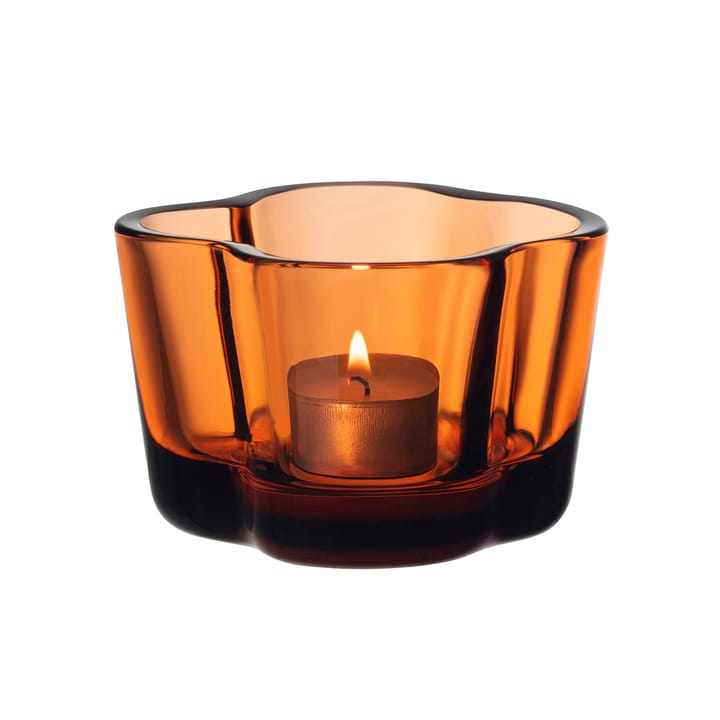 Portavelas Alvar Aalto 60 mm - naranja amarga - Iittala