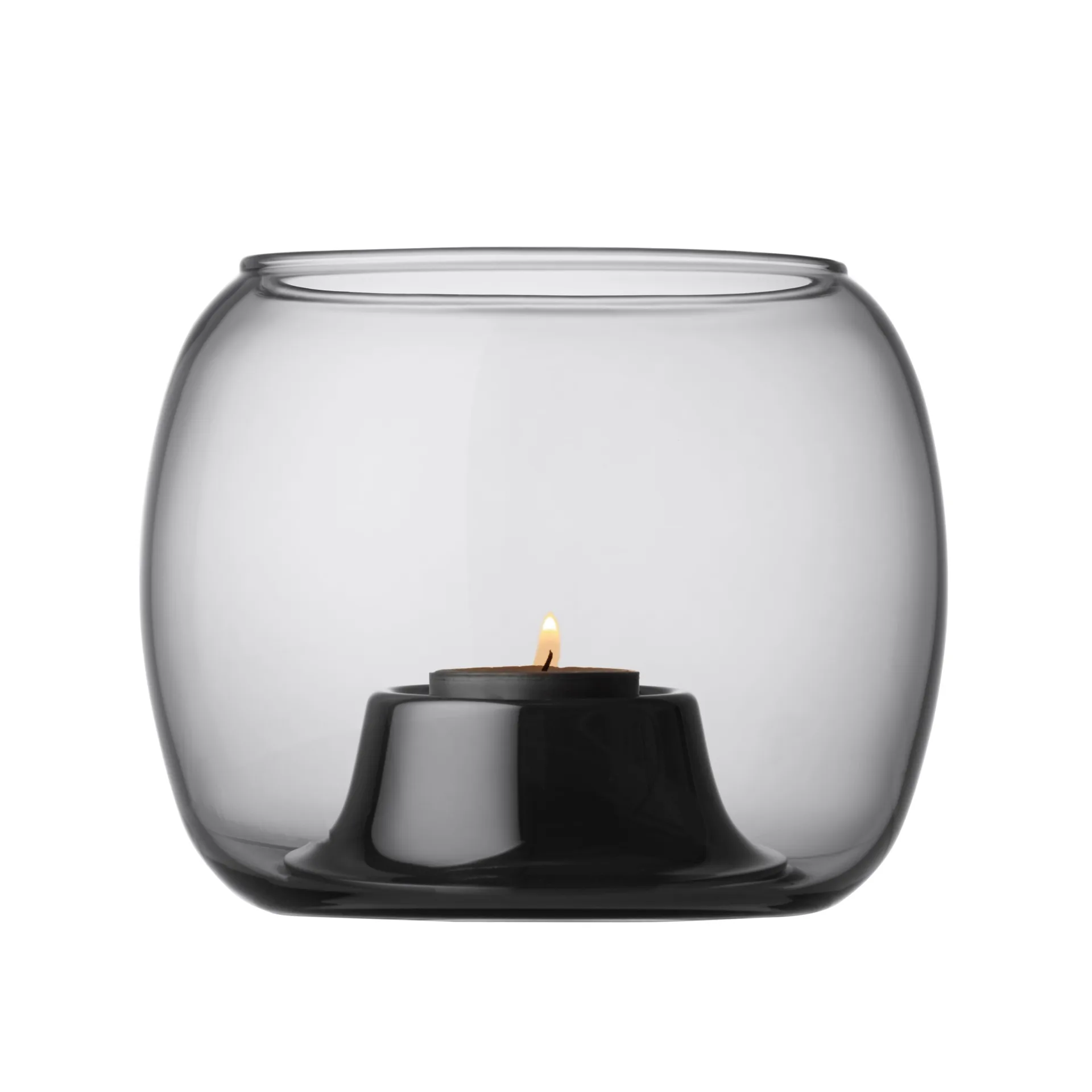 Portavelas Kaasa, gris Iittala