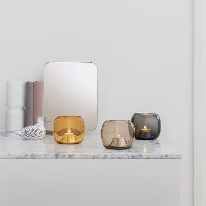 Portavelas Kaasa, gris Iittala