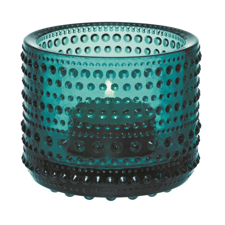 Portavelas Kastehelmi 64 mm - azul de mar - Iittala