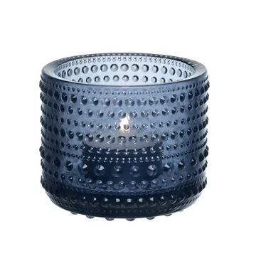 Portavelas Kastehelmi 64 mm - lluvia (azul) - Iittala