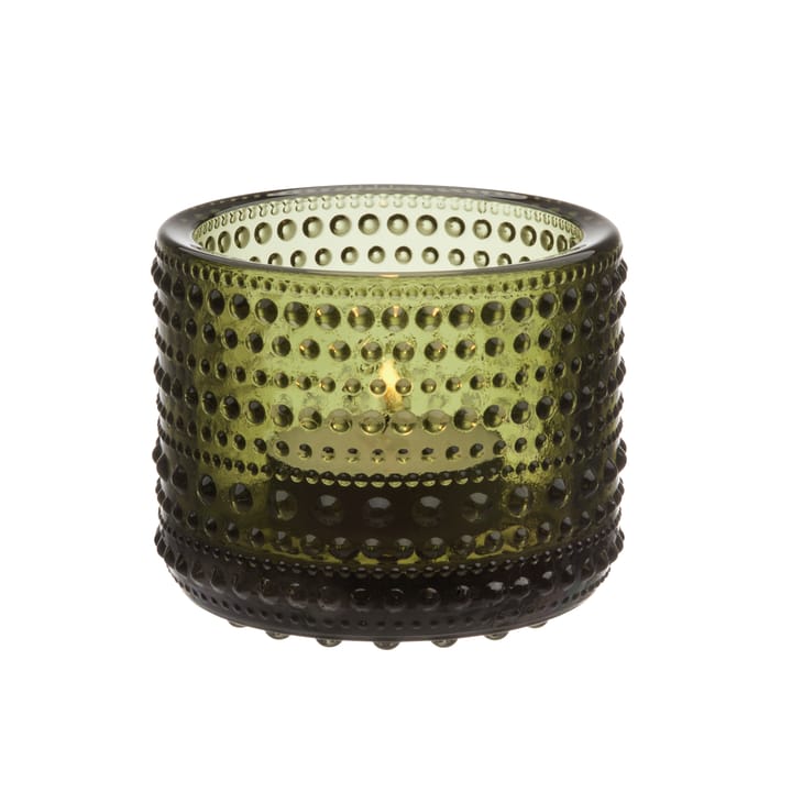 Portavelas Kastehelmi 64 mm - verde musgo - Iittala