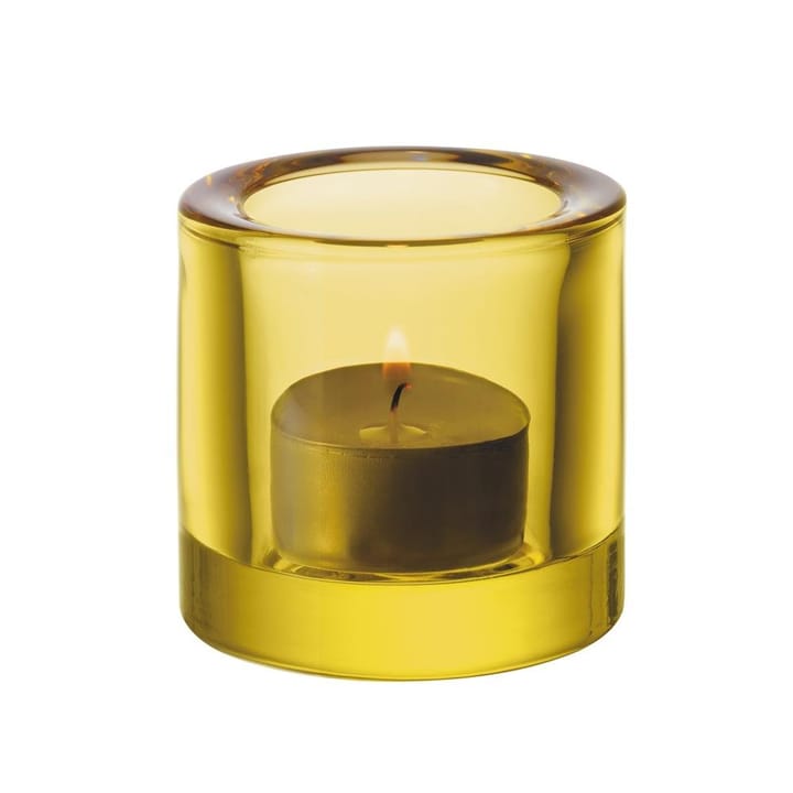 Portavelas Kivi - amarillo limón - Iittala