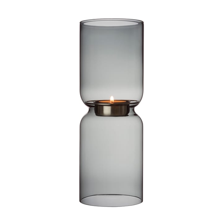 Portavelas Lantern 25 cm - gris oscuro - Iittala