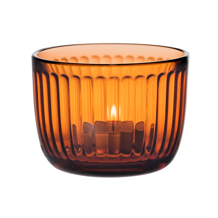 Portavelas Raami 90 mm - naranja amarga - Iittala