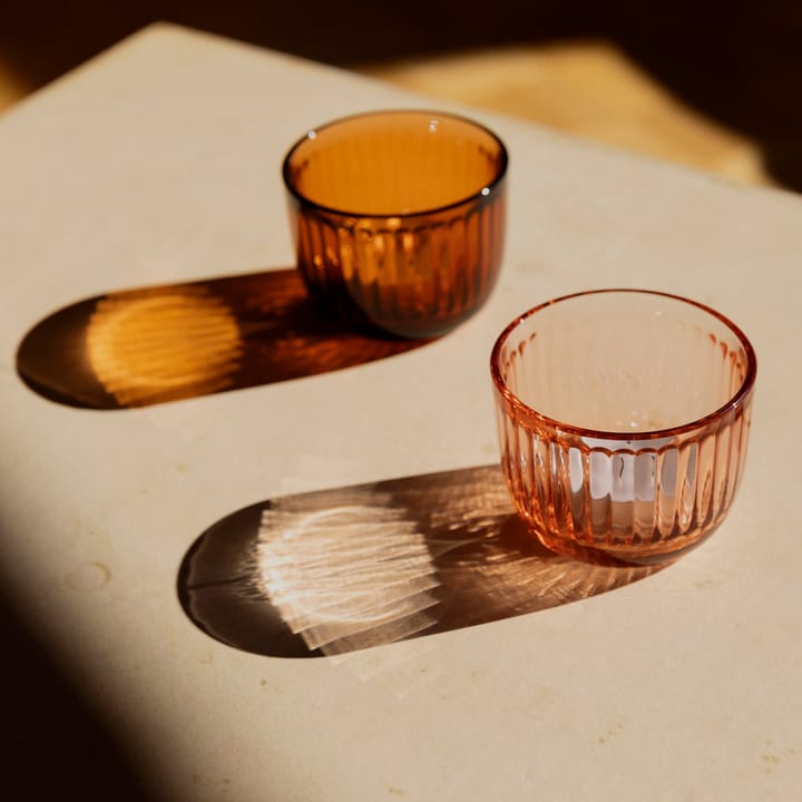 Portavelas Raami 90 mm, naranja amarga Iittala