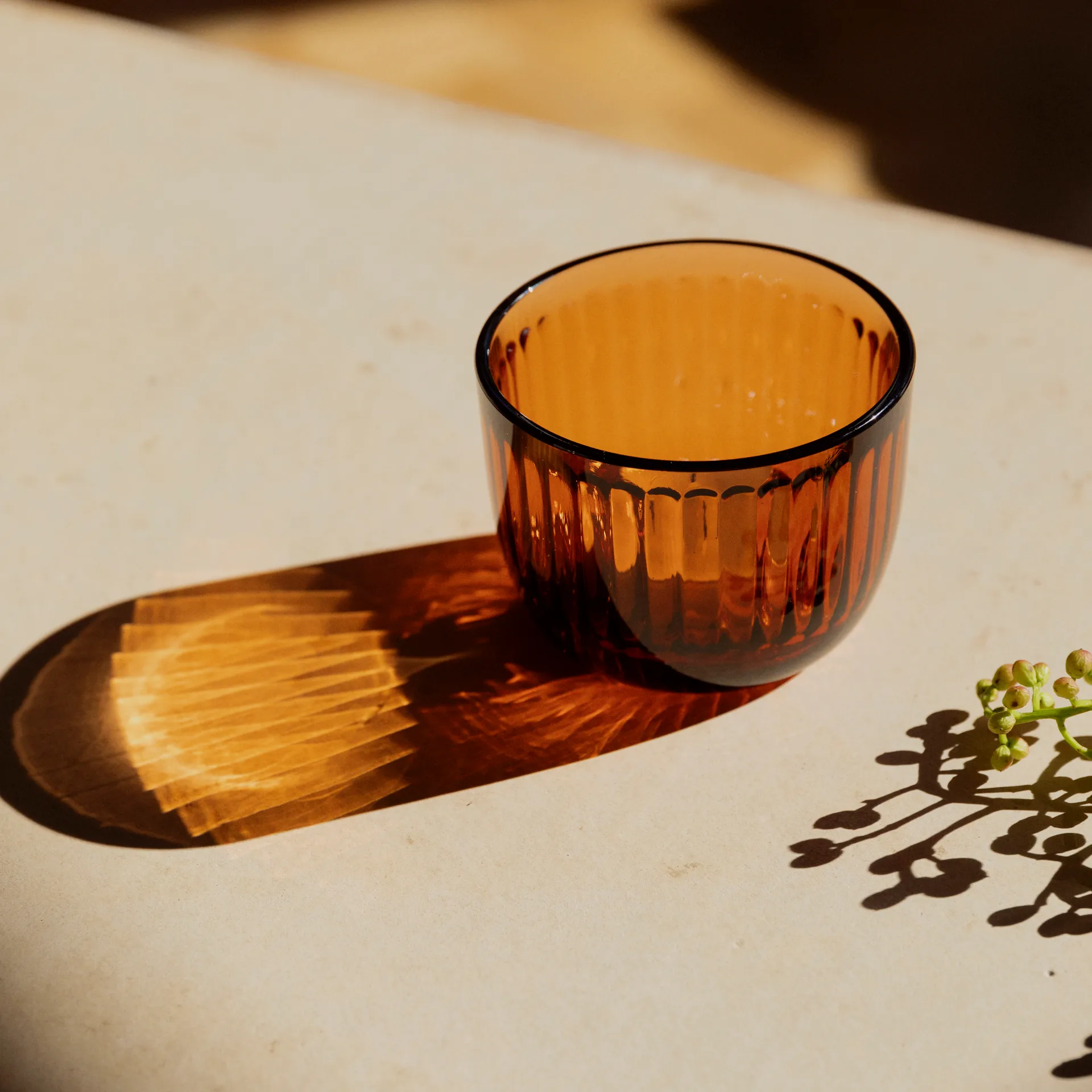 Portavelas Raami 90 mm, naranja amarga Iittala