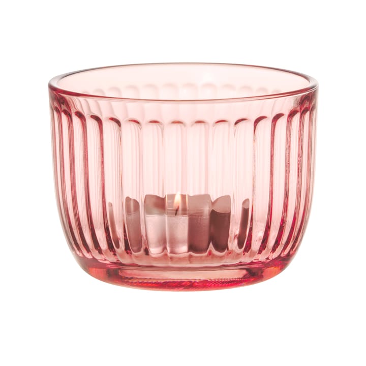 Portavelas Raami 90 mm - Rosa salmón - Iittala