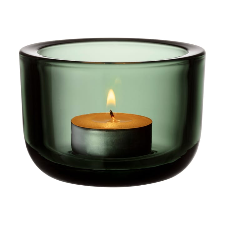 Portavelas Valkea 60 mm, Verde pino Iittala