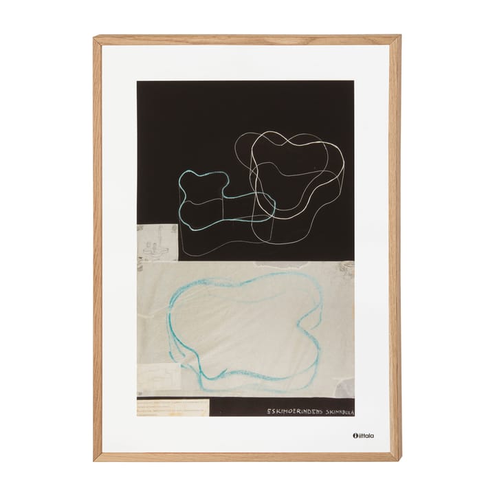 Póster Aalto art Sketch black, 50 x 70 cm Iittala