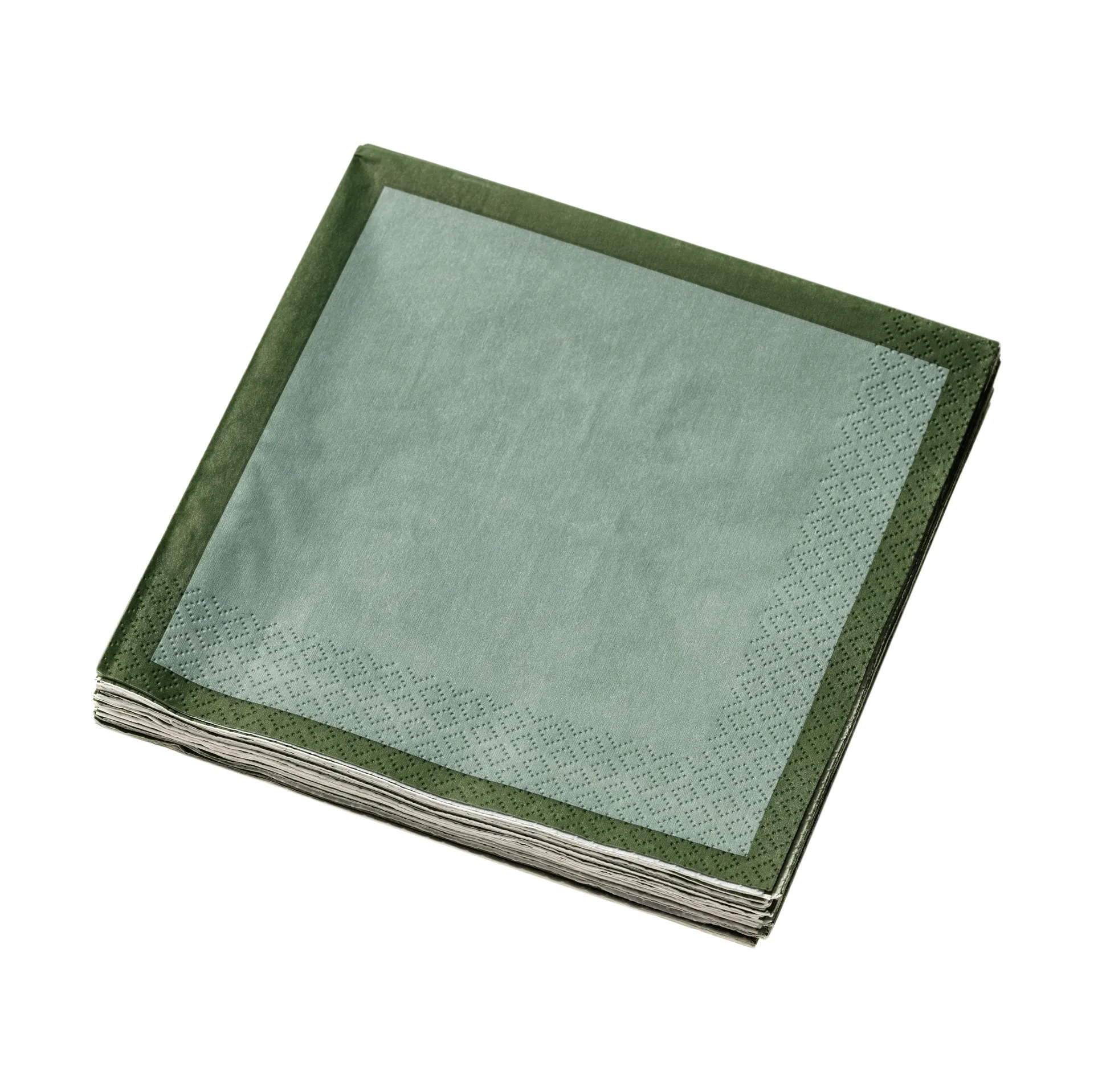 Servilleta de papel Iittala, Verde bosque-menta, 33 cm, paquete de 20 Iittala