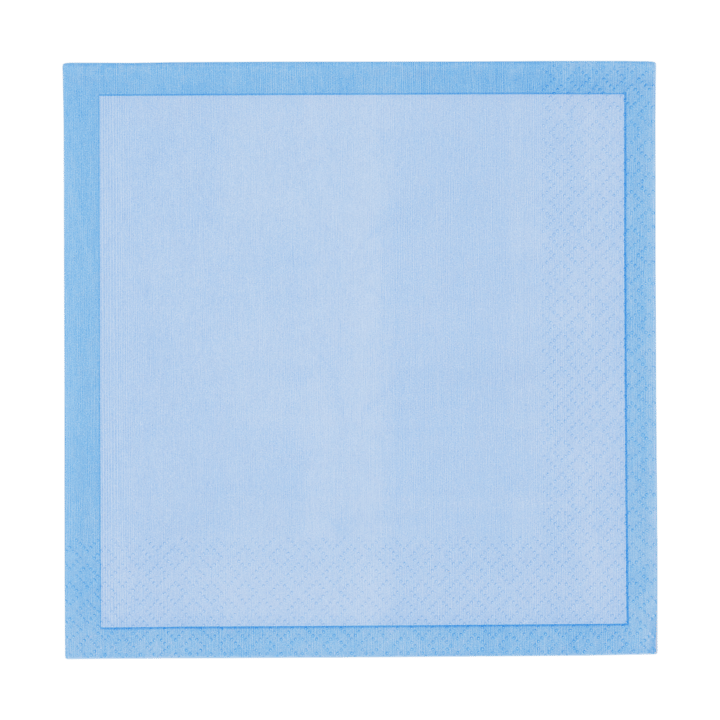 Servilletas Iittala 33x33 cm, 20-pack - Azul hielo-azul - Iittala