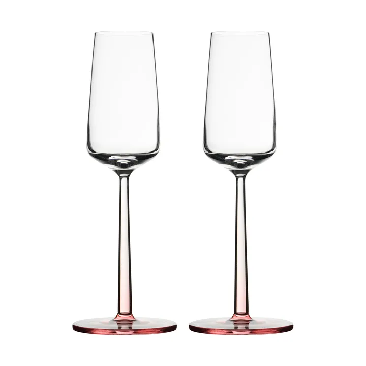 Set de 2 copas de cava Essence - Rosa, 21 cl - Iittala