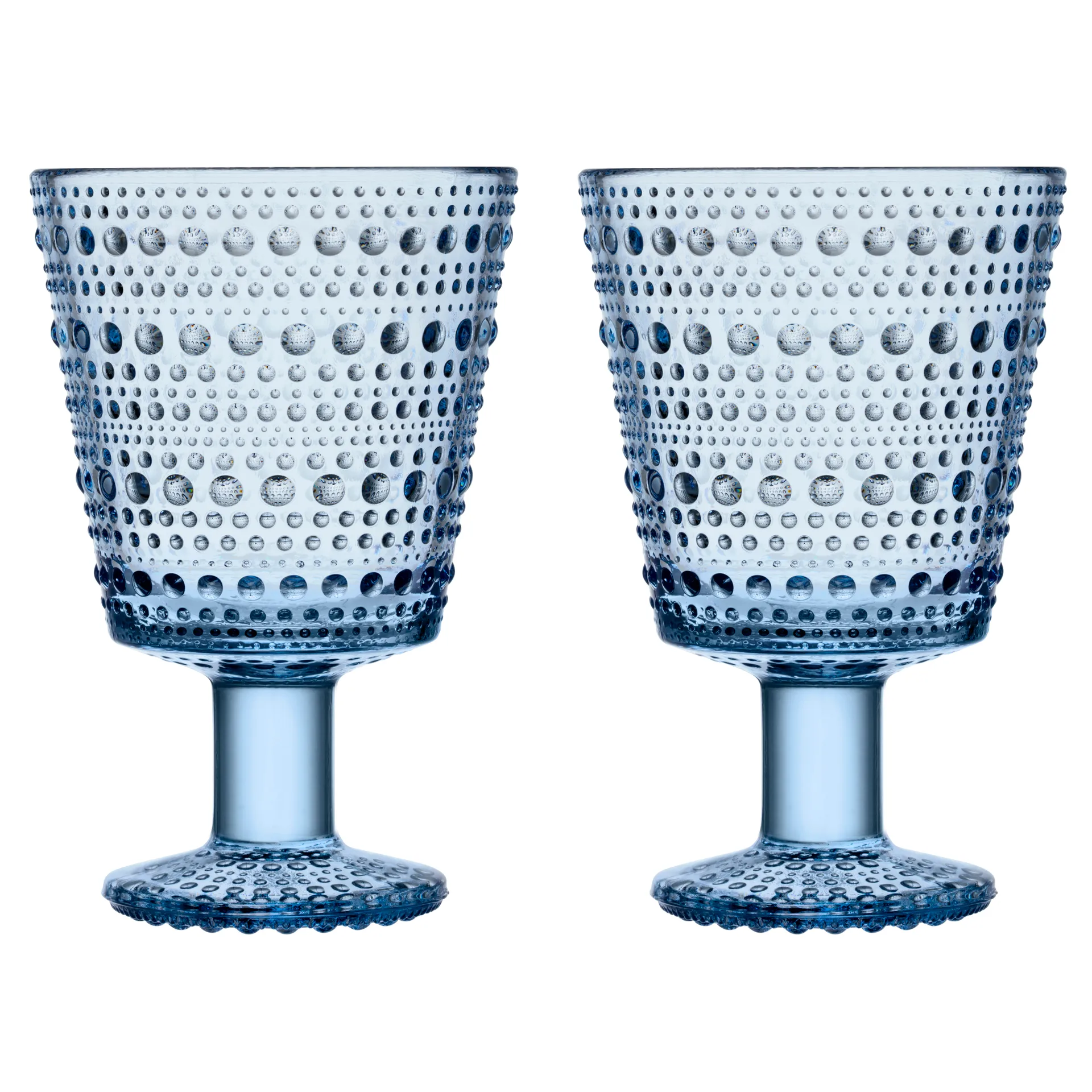 Set de 2 vasos con pie Kastehelmi 26 cl, agua Iittala