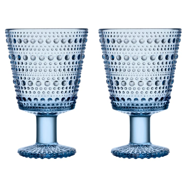 Set de 2 vasos con pie Kastehelmi 26 cl  - agua - Iittala