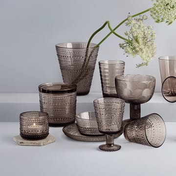 Set de 2 vasos con pie Kastehelmi 26 cl - lino - Iittala