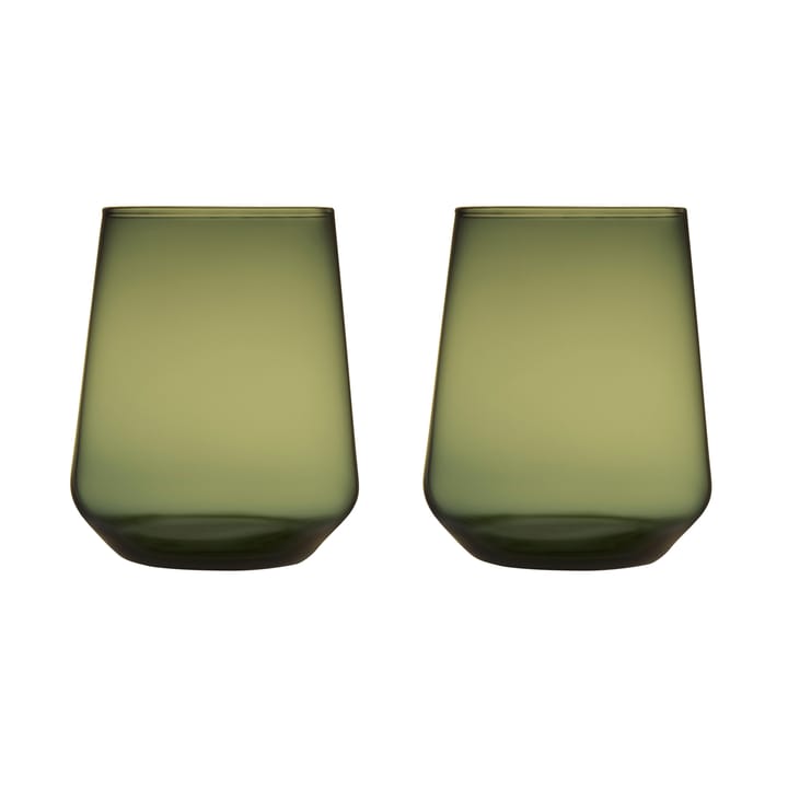 Set de 2 vasos Essence - verde oscuro - Iittala